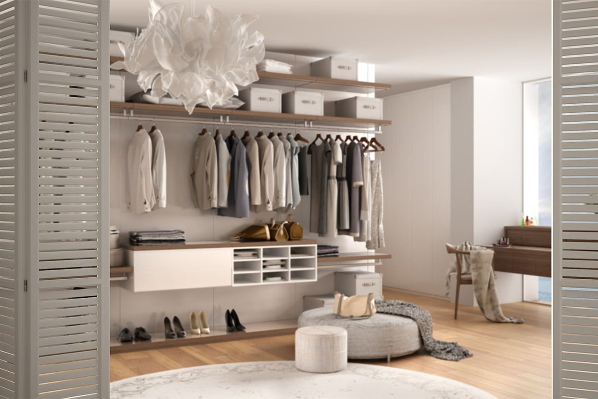 walk-in closet