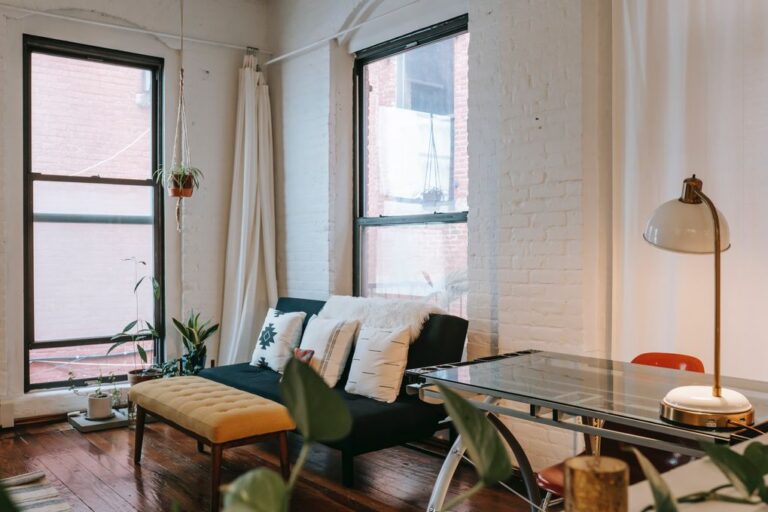 bright living room